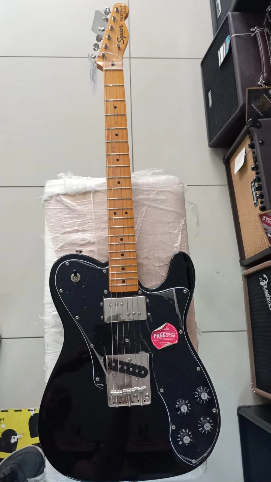 GUITARRA ELEC FENDER SQ CV 70S TELE BLK 0374050506