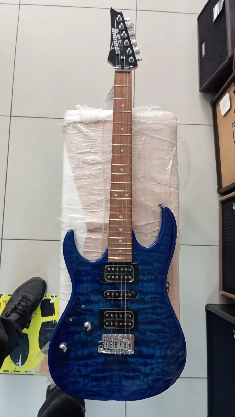 GUITARRA ELEC IBANEZ GRX70QAL-TBB ZURDA
