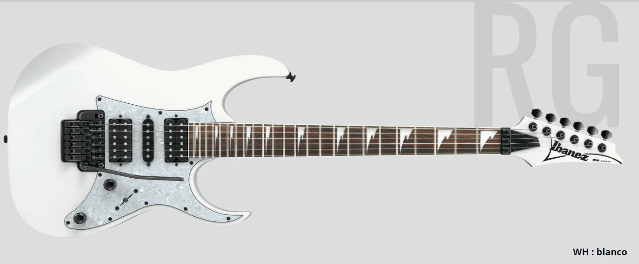 Guitarra Electrica Ibanez Rg350Dxz White