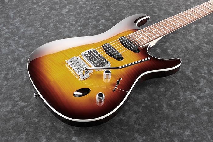 Guitarra Electrica Ibanez Sa260fm-violin Sunburst - Image 2