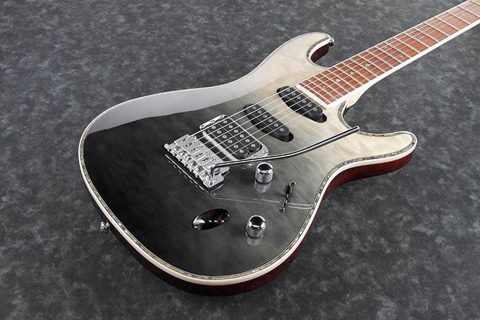 Guitarra Electrica Ibanez Sa360nqm-black Mirage Gradation - Image 2
