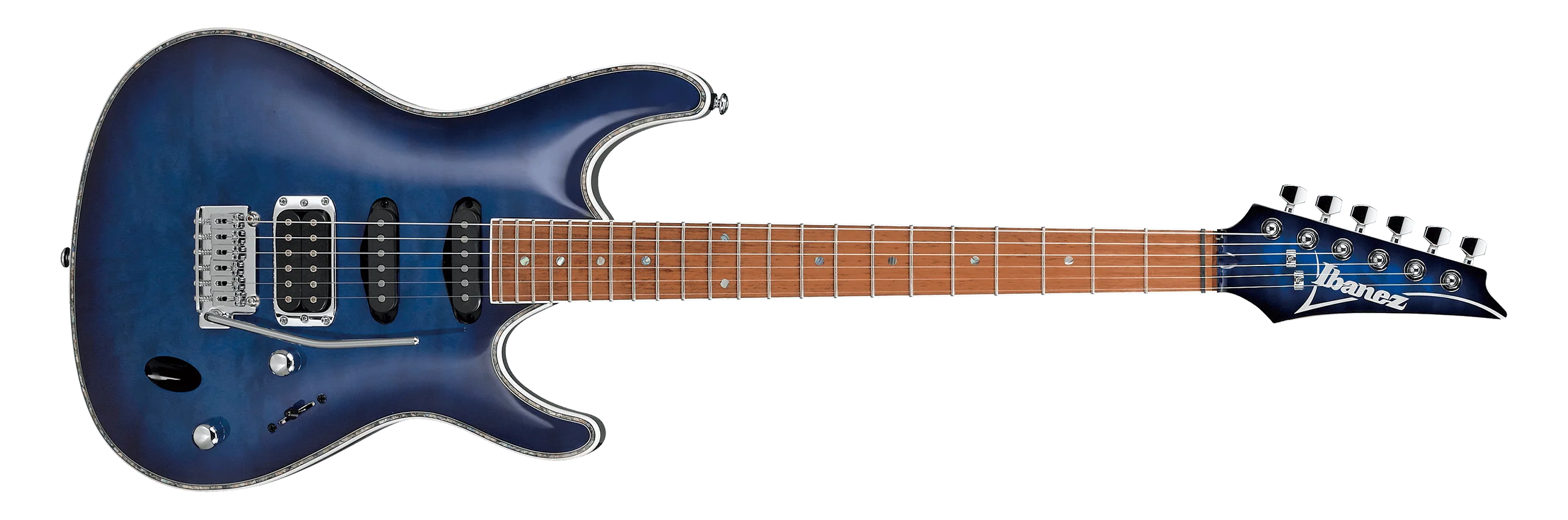 Guitarra Electrica Ibanez Sa360nqm-sapphire Blue