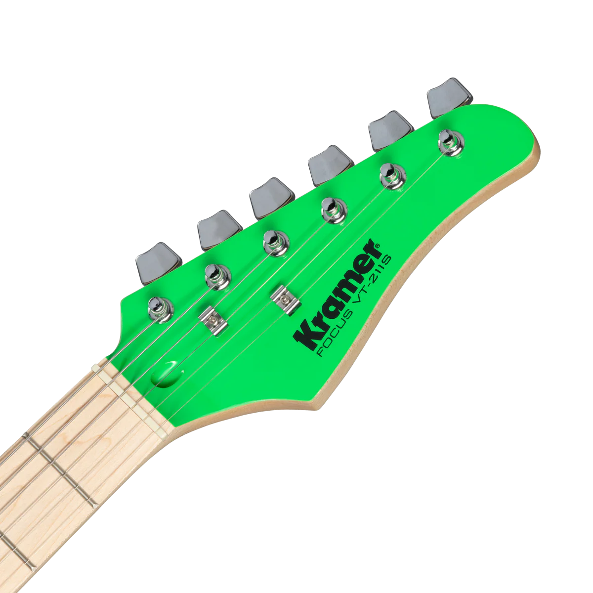 Guitarra Electrica Kramer Focus Kf21ngct1 Vt-211s Verde Neon - Image 4