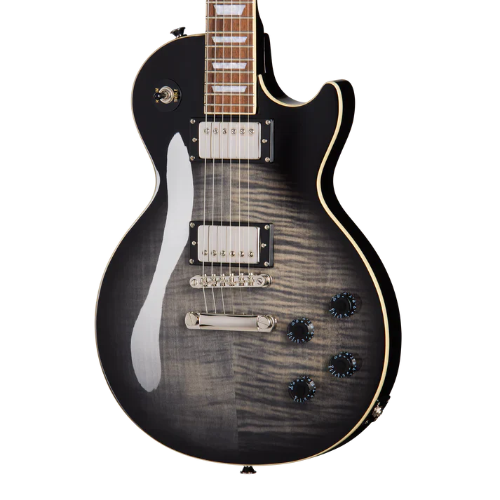 Guitarra Electrica Epiphone E1LPTPEBBNH1 Les Paul Tribute Plus Transparent Ebony