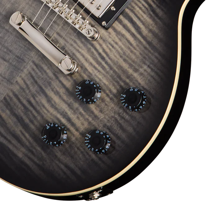 Guitarra Electrica Epiphone E1LPTPEBBNH1 Les Paul Tribute Plus Transparent Ebony - Image 8