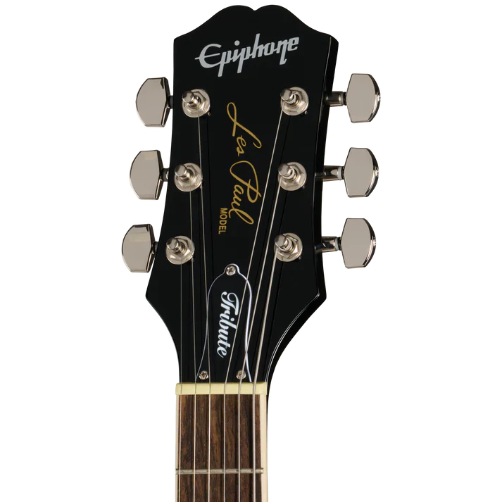 Guitarra Electrica Epiphone E1LPTPEBBNH1L Les Paul Tribute Plus Zurda Transparent Ebony - Image 5