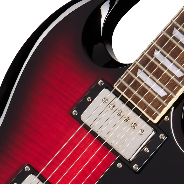 Guitarra Electrica Epiphone E1SGTPCBNH1 Sg Tribute Plus Cherry Bust - Image 7