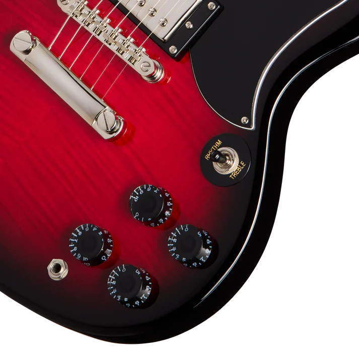 Guitarra Electrica Epiphone E1SGTPCBNH1 Sg Tribute Plus Cherry Bust - Image 8