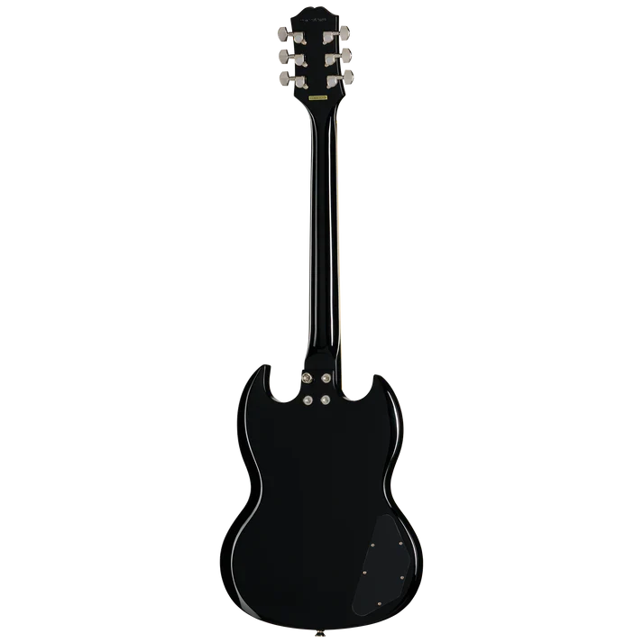 Guitarra Electrica Epiphone E1SGTPEBBNH1L Sg Tribute Plus Zurda Transparent Ebony - Image 3