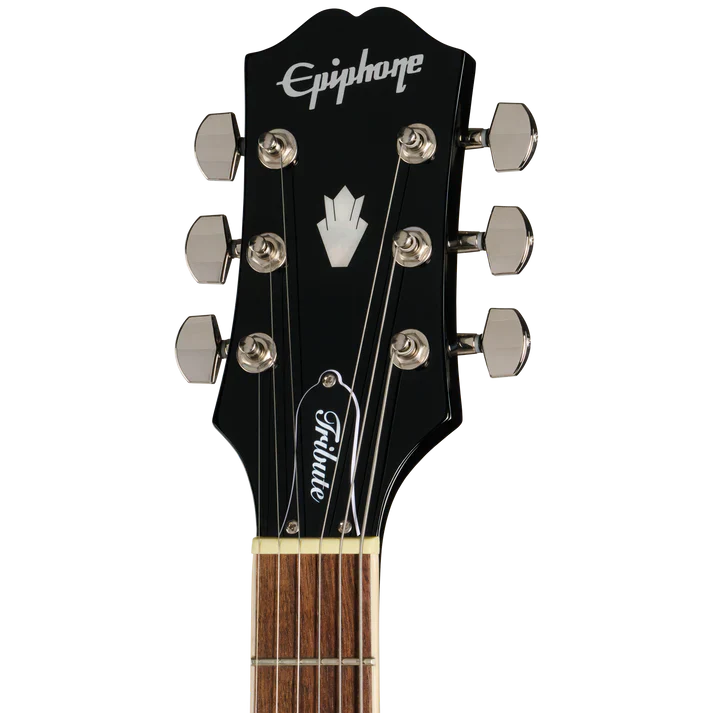 Guitarra Electrica Epiphone E1SGTPEBBNH1L Sg Tribute Plus Zurda Transparent Ebony - Image 4