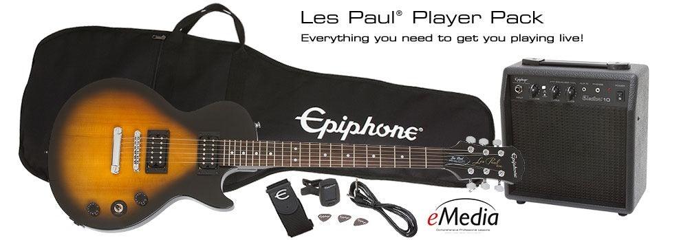 Guitarra Electrica Epiphone Egl1vsch1 Kit Les Paul Player Pack - Image 4