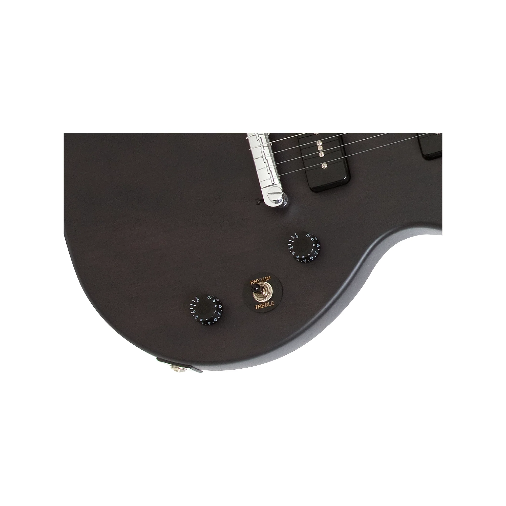 Guitarra Electrica Epiphone EGS9WKNH3 Ltd Ed Special-I P90 Work Black - Image 4