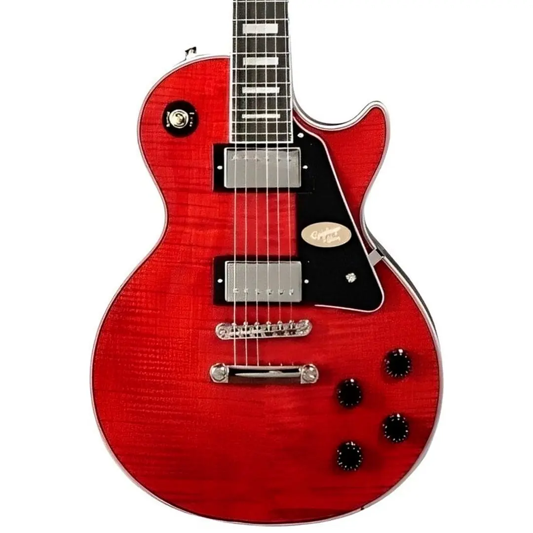 Guitarra Electrica Epiphone EI-LPCFTRDNH3 Les Paul Custom Figured - Image 2