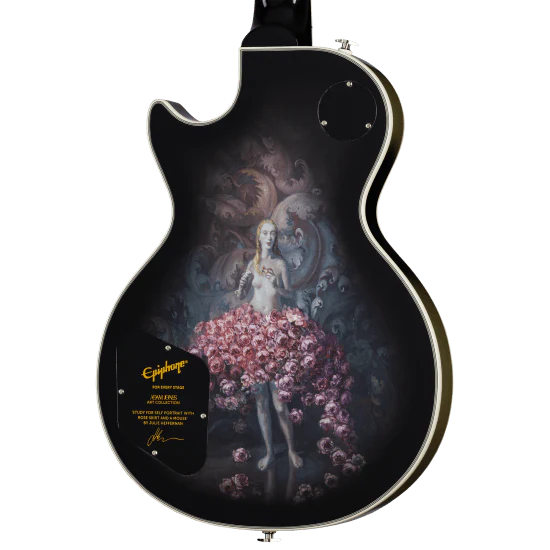 Guitarra Electrica Epiphone Les Paul EILPCAJV2ASBNH3 Adam Jones Custom Art Collection - Image 3