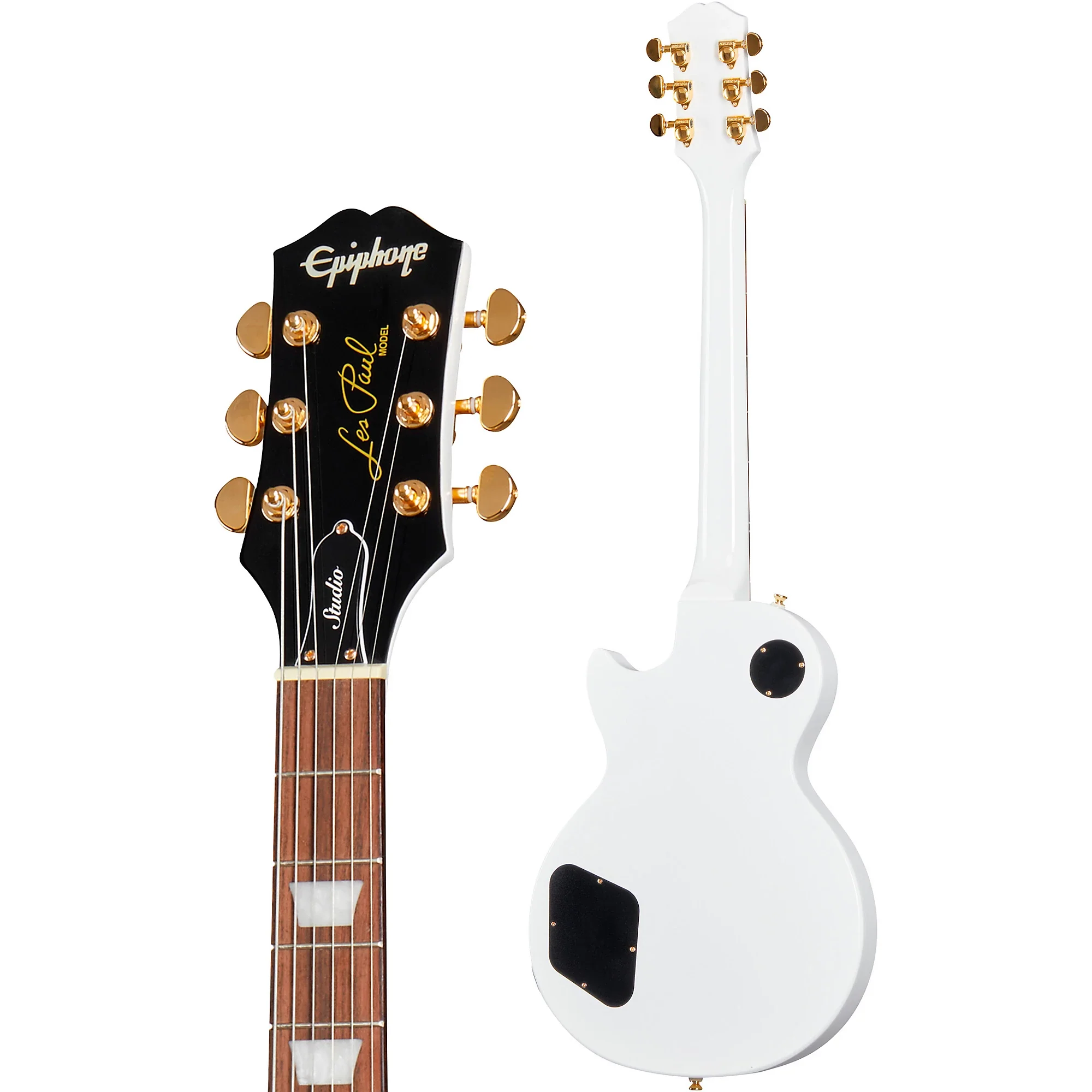 Guitarra Electrica Epiphone EILTAWGH3 Studio Les Paul Gold Hardware - Image 3