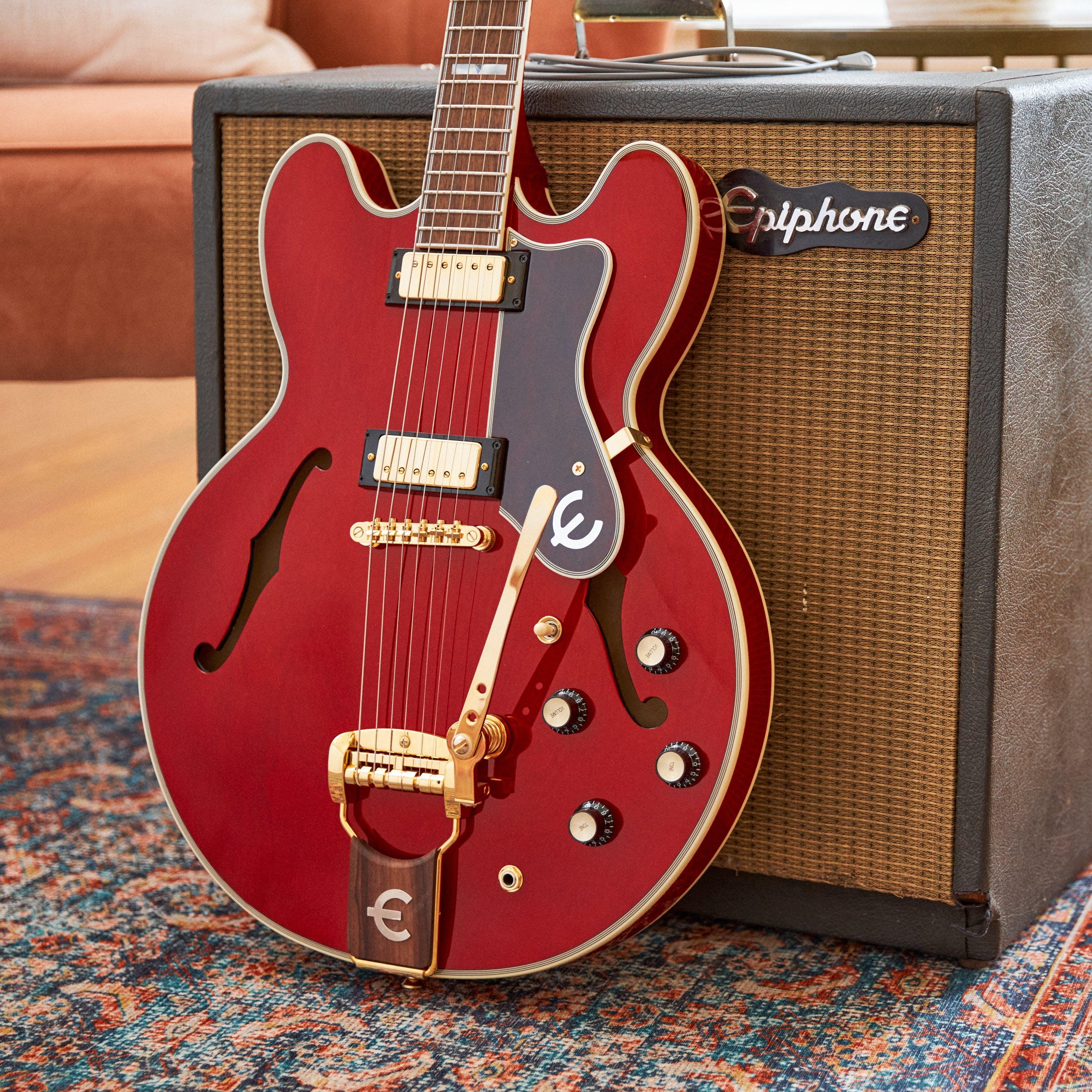 Guitarra Electrica Epiphone EOSHCHGH3 150th Anniversary Sheraton - Image 4