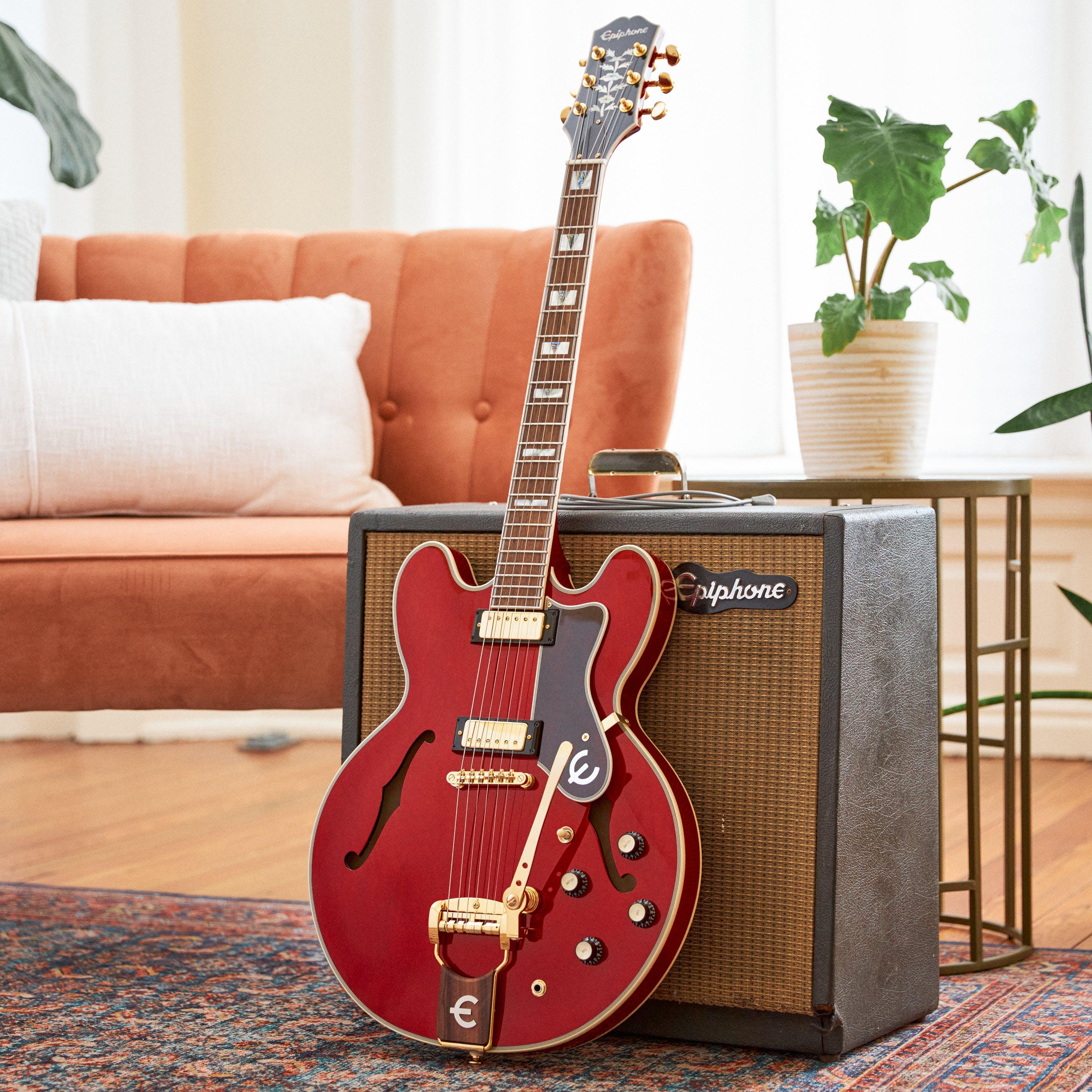 Guitarra Electrica Epiphone EOSHCHGH3 150th Anniversary Sheraton - Image 6