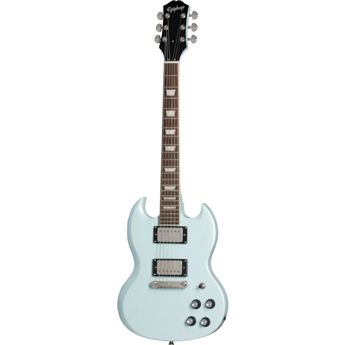 Guitarra Electrica Epiphone SG Es1ppsgfbnh1 Power Player Ice Blue - Image 2