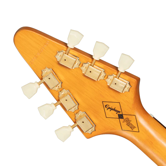 Guitarra Electrica Epiphone Korina Fly V IGCKFVWANAGH1 - Image 4