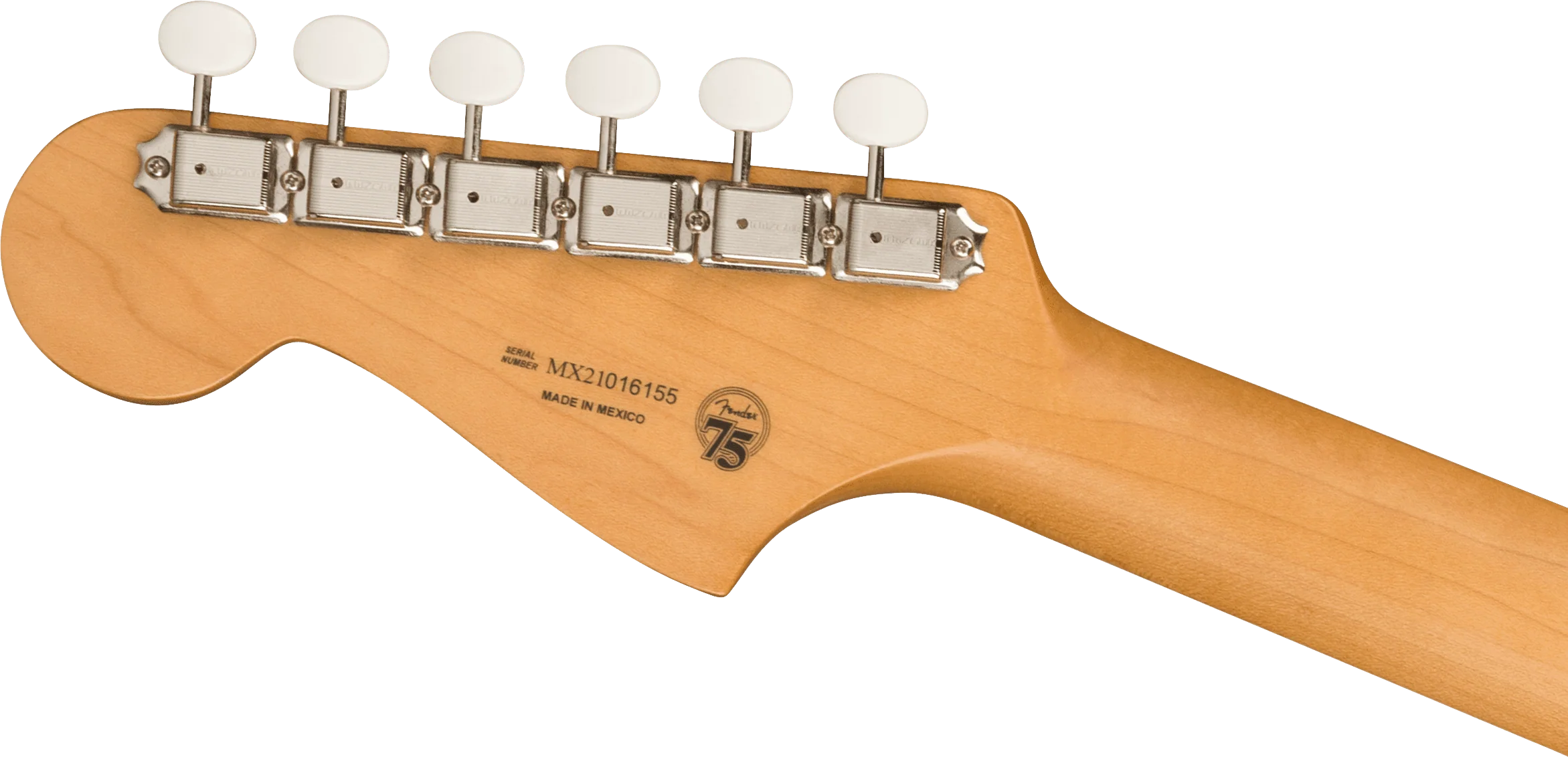 Guitarra Electrica Fender Jazzmaster Gold Foil Ebony Fingerboard, Shoreline Gold 0140701344 - Image 5