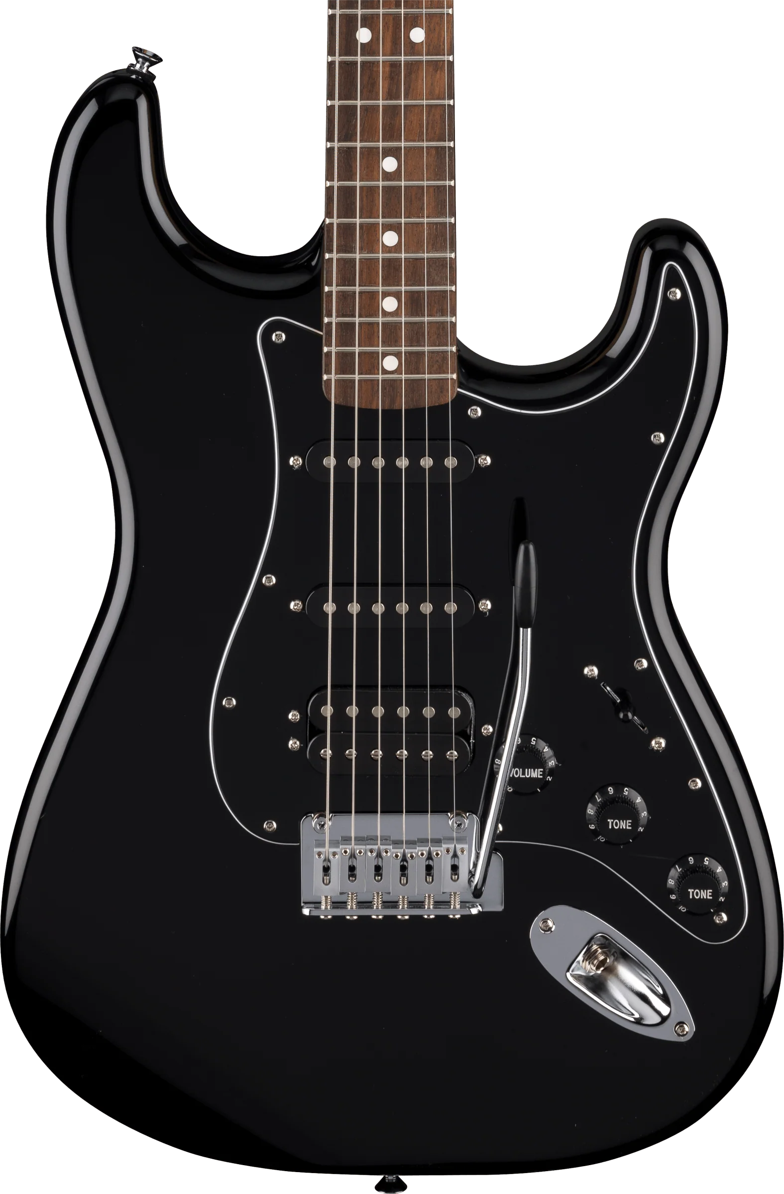 Guitarra Electrica Fender Standard Stratocaster HSS Negra 0266441506 - Image 3