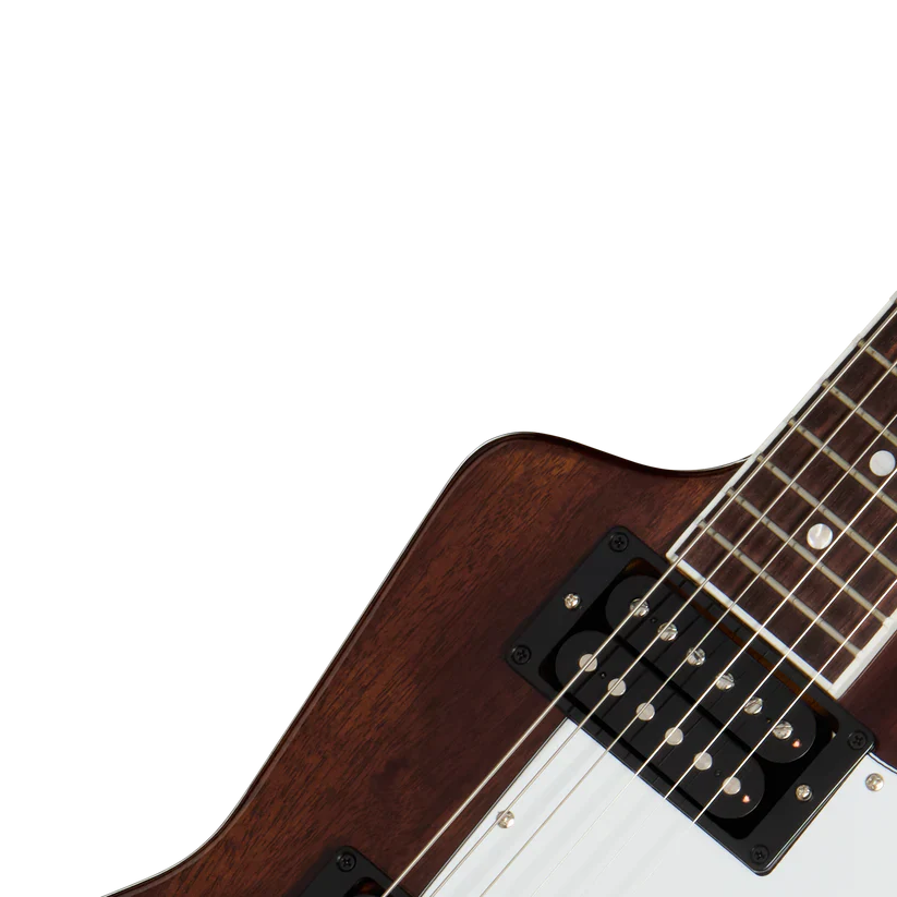 Guitarra Electrica Gibson DSXS007WCH1 70s Explorer Dark Walnut - Image 4