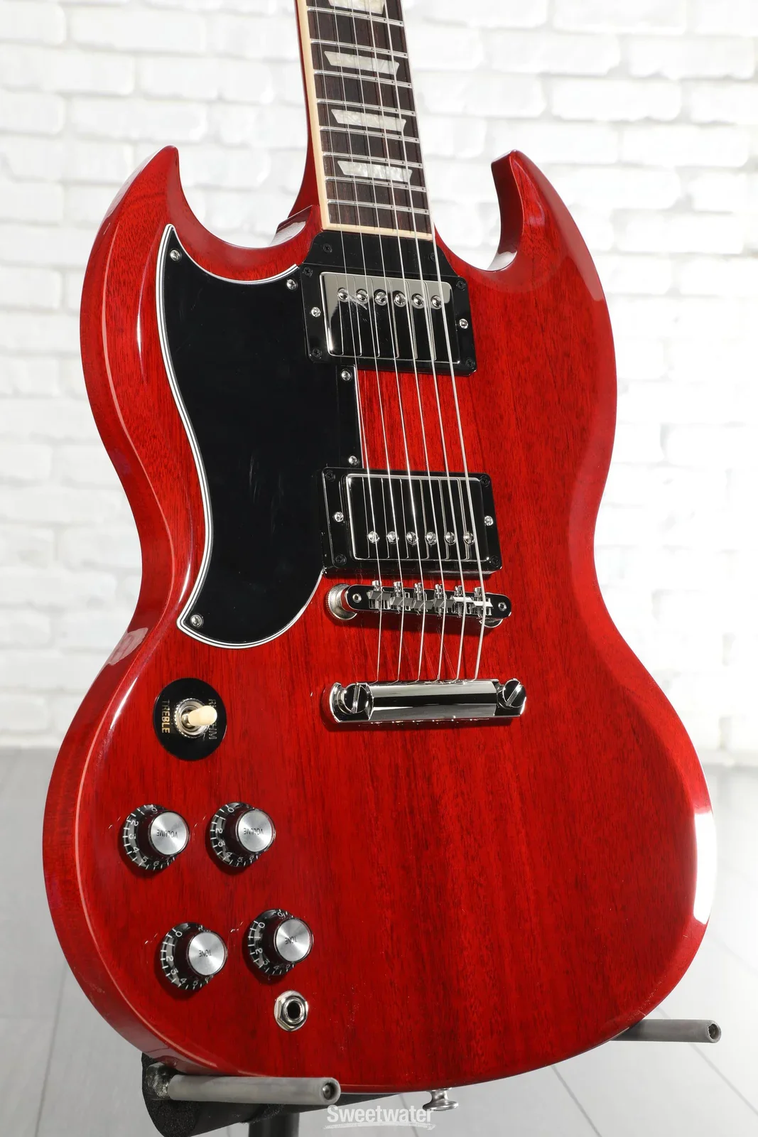 Guitarra Electrica Gibson Sg Std Vintage Sg6100lvenh1 zurda - Image 3