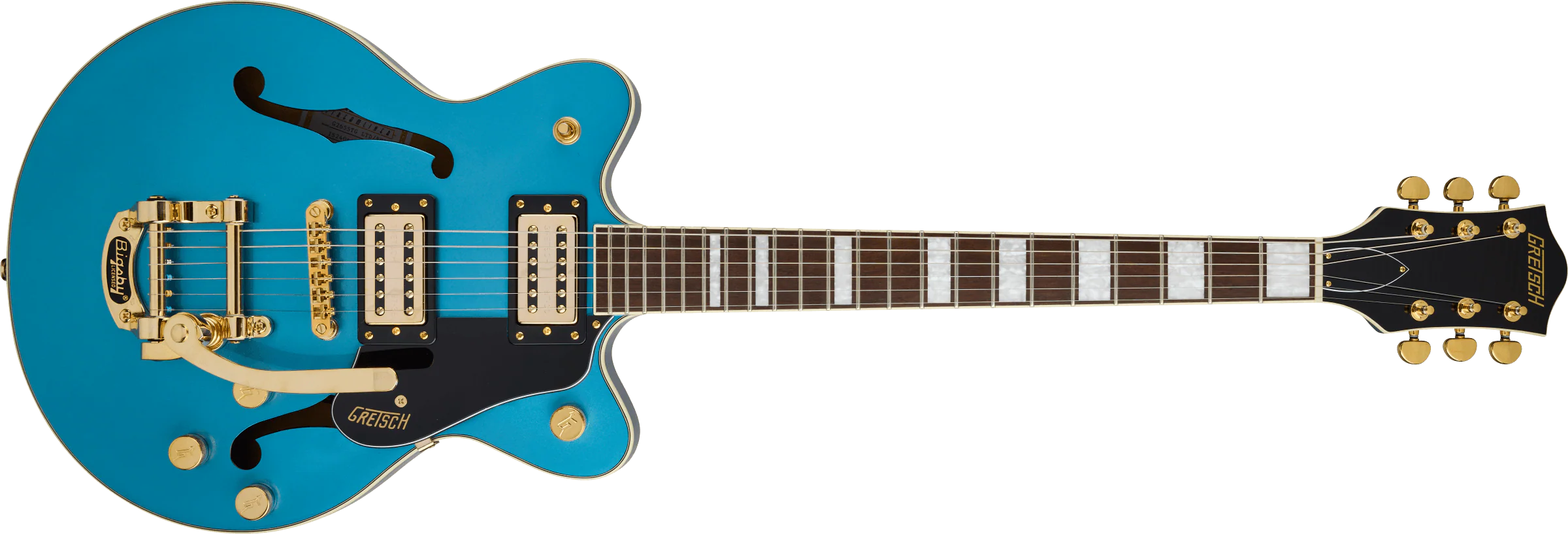 Guitarra Electrica Gretsch G2655Tg Strml Cb Jr Dc Rv Blu  2807281502