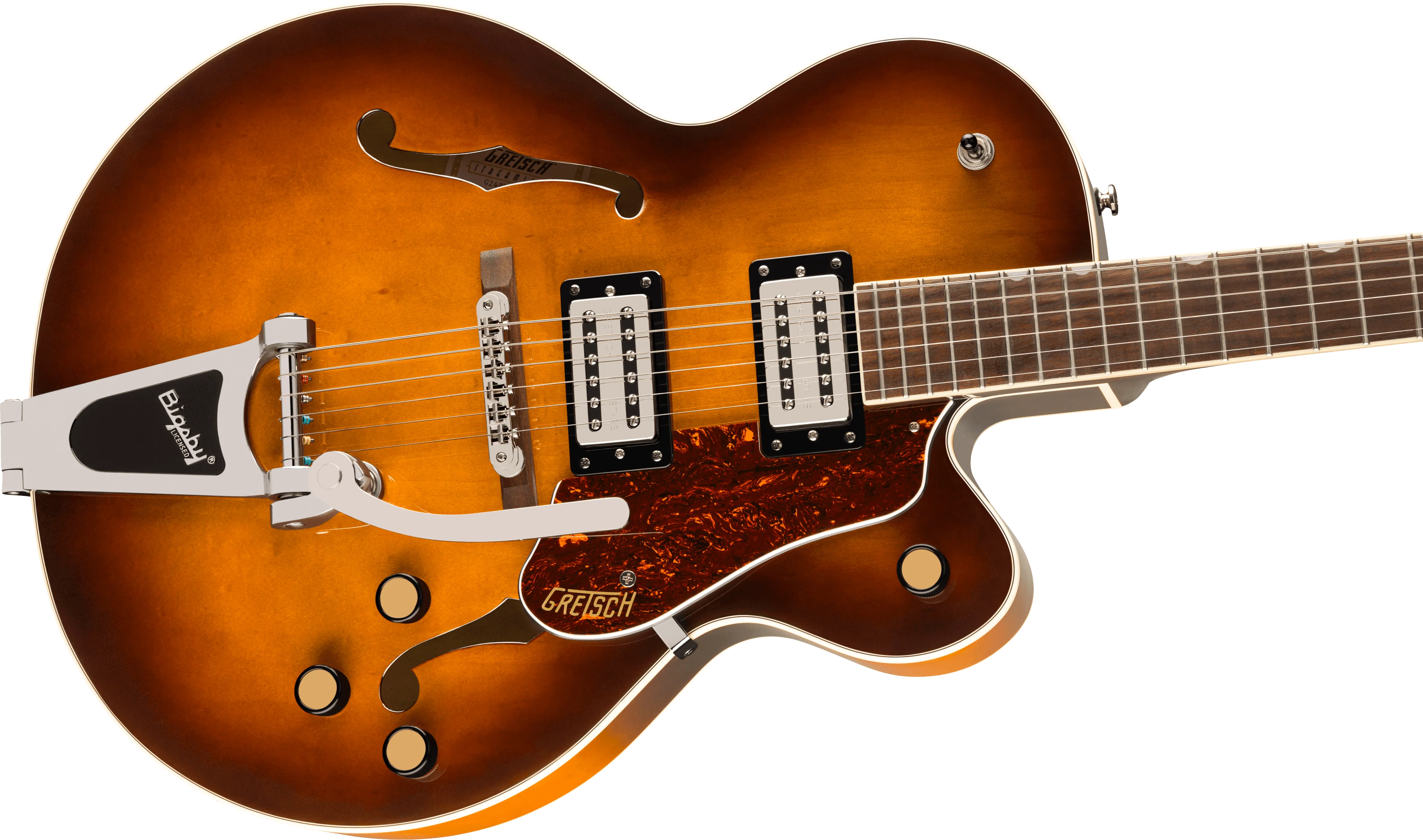 Guitarra Electrica Gretsch G2420t Streamliner Hollow Body Con Bigsby Robusto Burst 2807205552 - Image 4