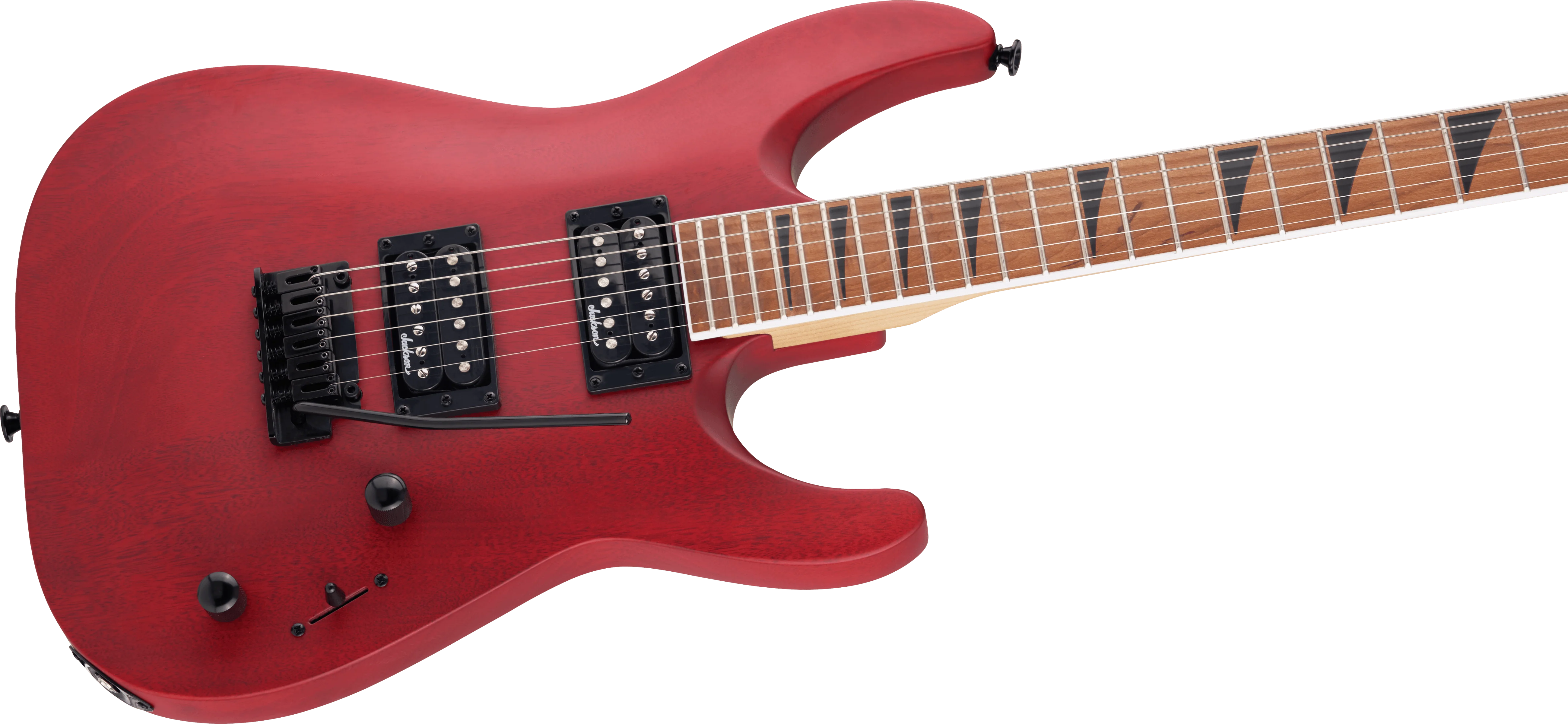 Guitarra Electrica Jackson Js Series Dinky Arch Top Js24 Dkam- Red Stainbkd Neck 2910339590 - Image 5