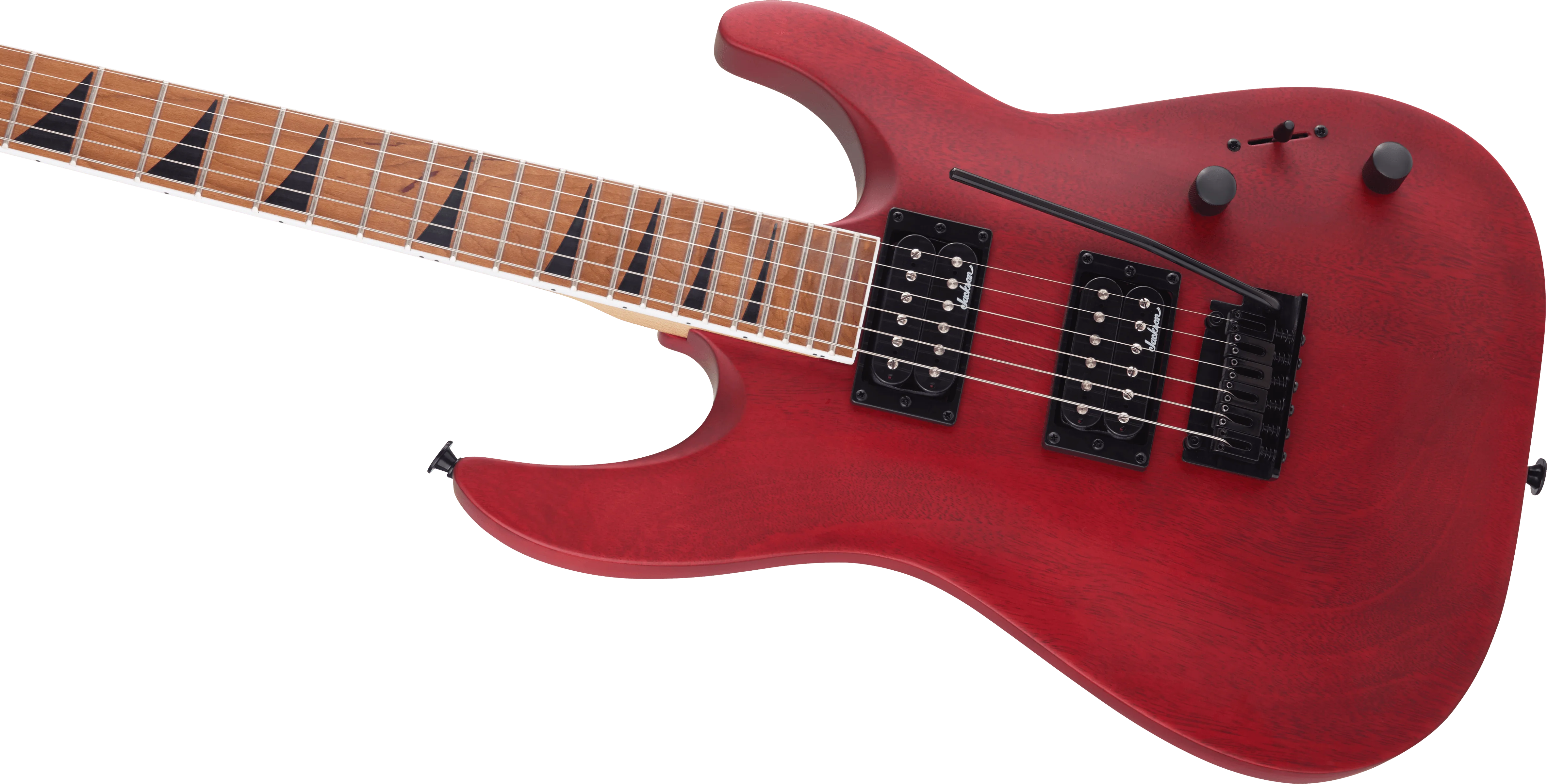 Guitarra Electrica Jackson Js Series Dinky Arch Top Js24 Dkam- Red Stainbkd Neck 2910339590 - Image 6