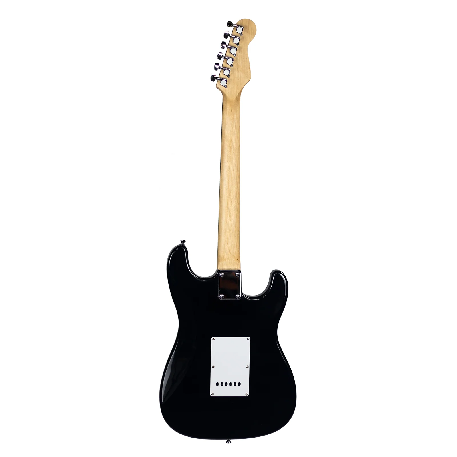 Guitarra Electrica Mc Art+ Sst 01l Bk Zurda Negra - Image 2