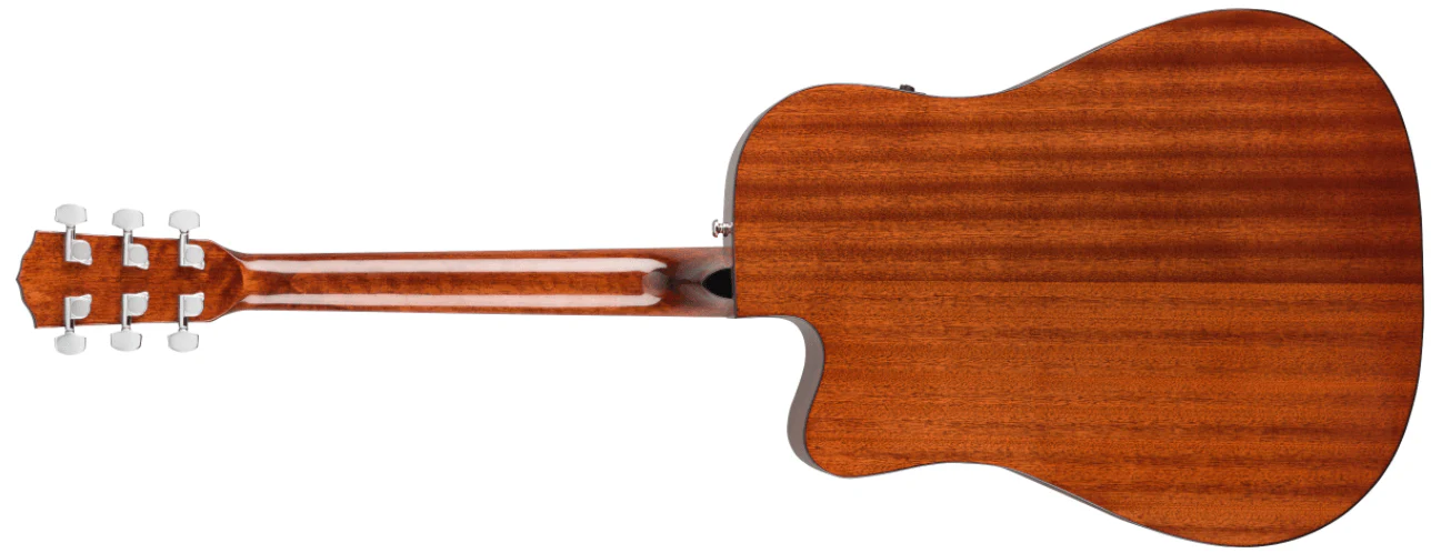 Guitarra Electroacustica Fender CD-60SCE Dreadnought, Walnut Fingerboard, All-Mahogany 0970113022 - Image 5