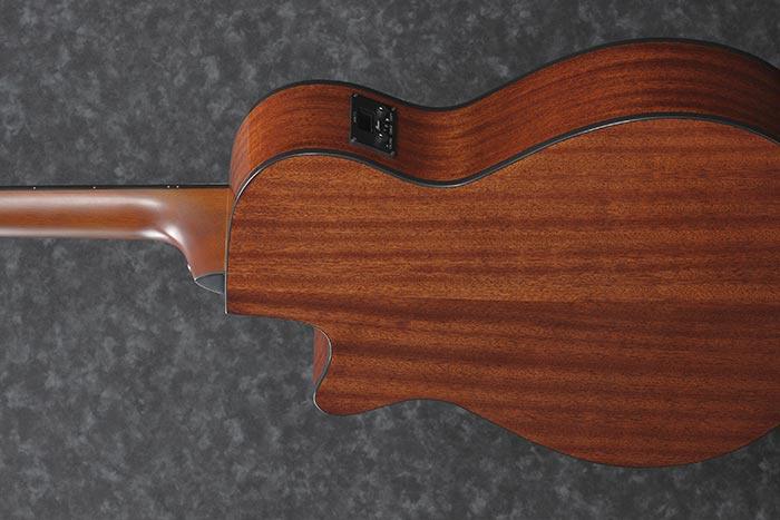 Guitarra Electroacustica Ibanez Aeg70-transparent Charcoal Burst High Gloss - Image 4