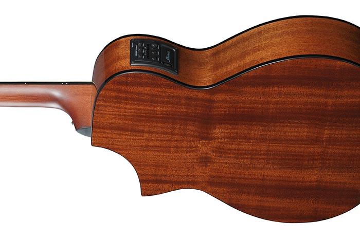 Guitarra Electroacustica Ibanez Aewc11-Dark Violin Sunburst High Gloss - Image 4