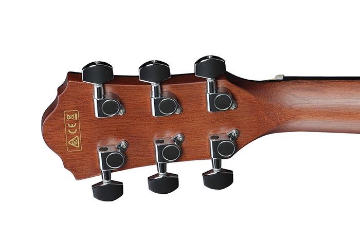 Guitarra Electroacustica Ibanez Aewc11-Dark Violin Sunburst High Gloss - Image 5