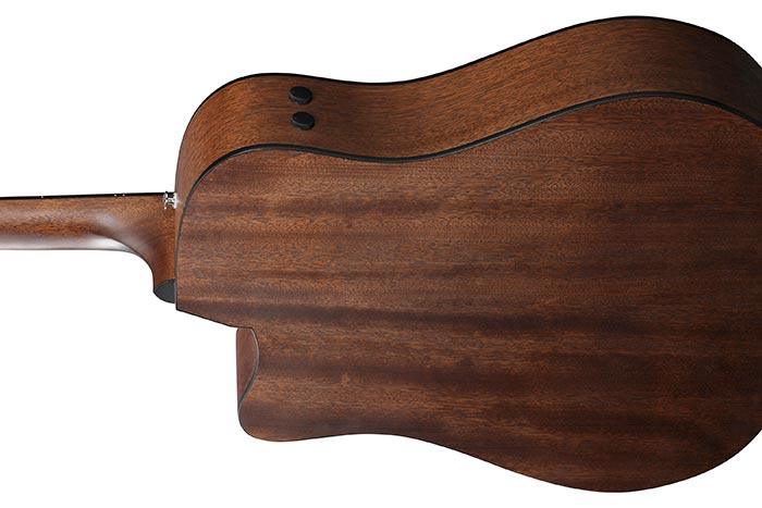 Guitarra Electroacustica Ibanez Advanced Acoustic Aad190Ce-Open Pore Natural - Image 3