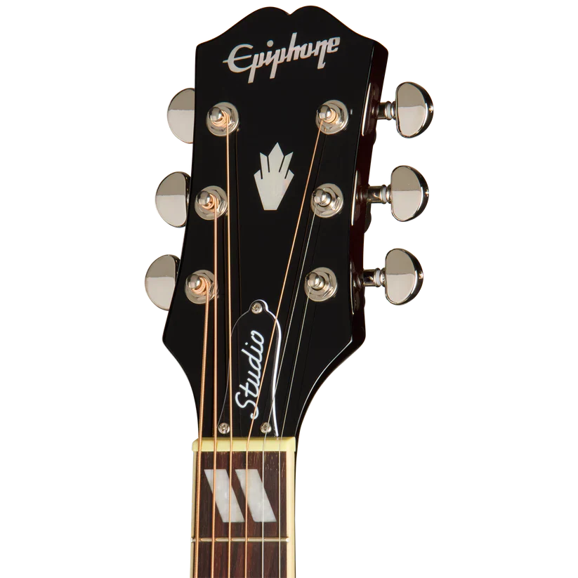 Guitarra Electroacustica Epiphone EASHCANNH1 Hummingbird Studio EC Antique Natural - Image 9
