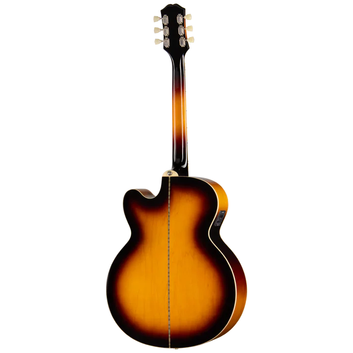 Guitarra Electroacustica Epiphone EASJ2CVSNH1 J-200 Studio EC Vintage Sunburst - Image 2