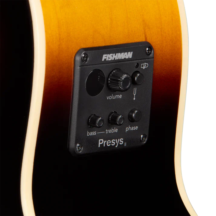 Guitarra Electroacustica Epiphone EASJ2CVSNH1 J-200 Studio EC Vintage Sunburst - Image 5