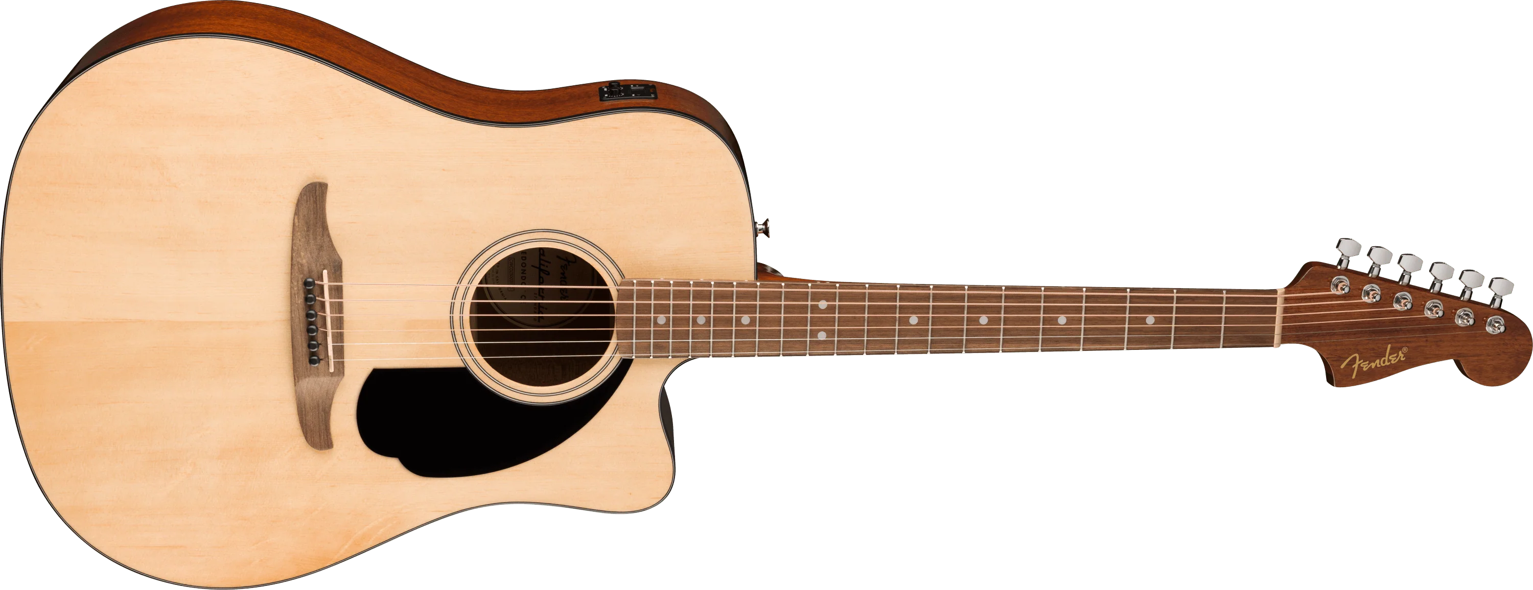 Guitarra Electroacustica Fender Ca Std Redondo  Bpg Nat 0974220521 - Image 3