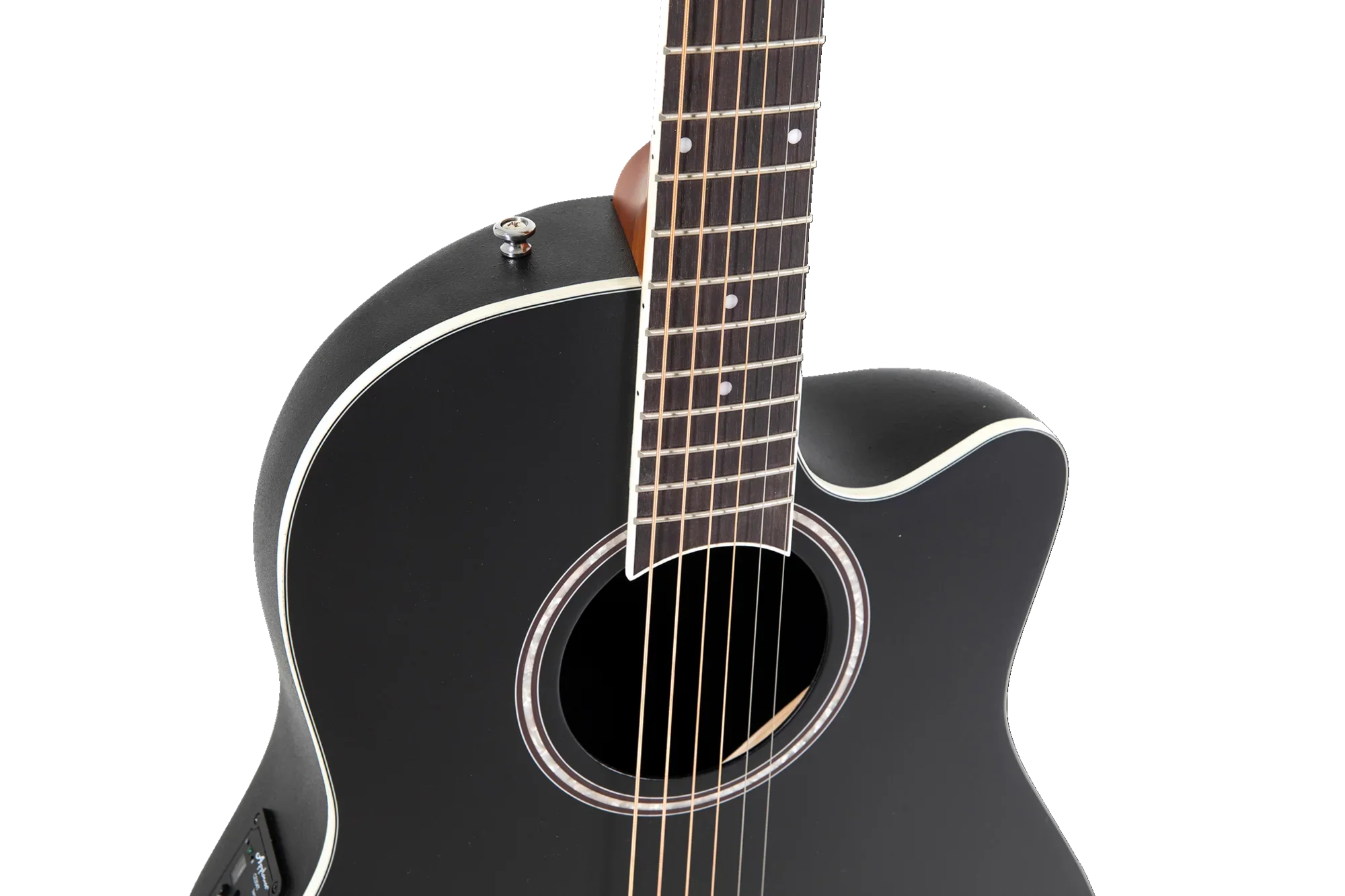 Guitarra Electroacustica Ovation Applause Ap521104 Ab24-5S Black Satin - Image 6