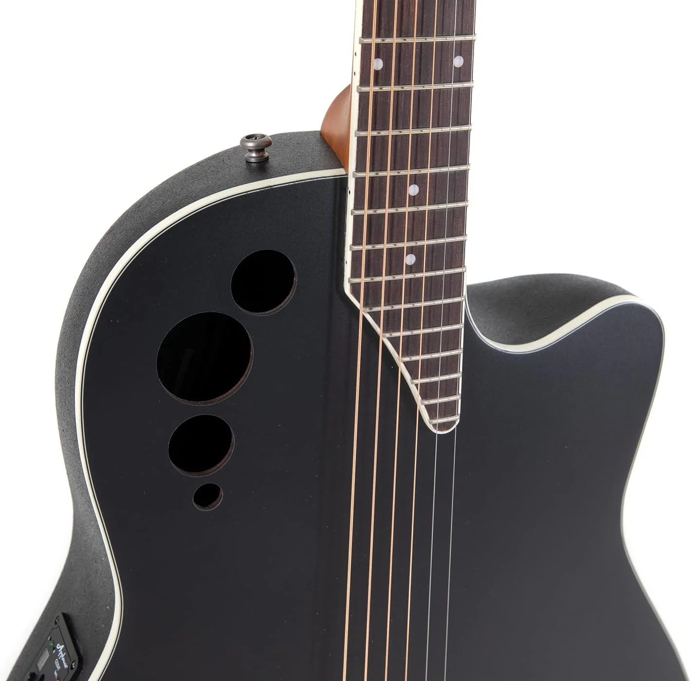 Guitarra Electroacustica Ovation Applause Ap521204 Ae44-5S Black Satin - Image 2