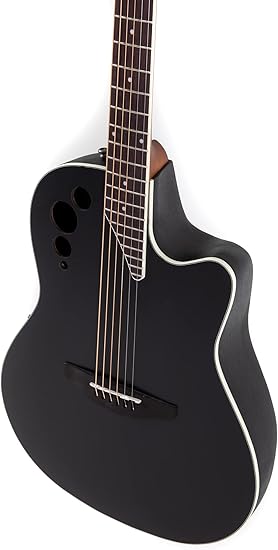 Guitarra Electroacustica Ovation Applause Ap521204 Ae44-5S Black Satin - Image 3
