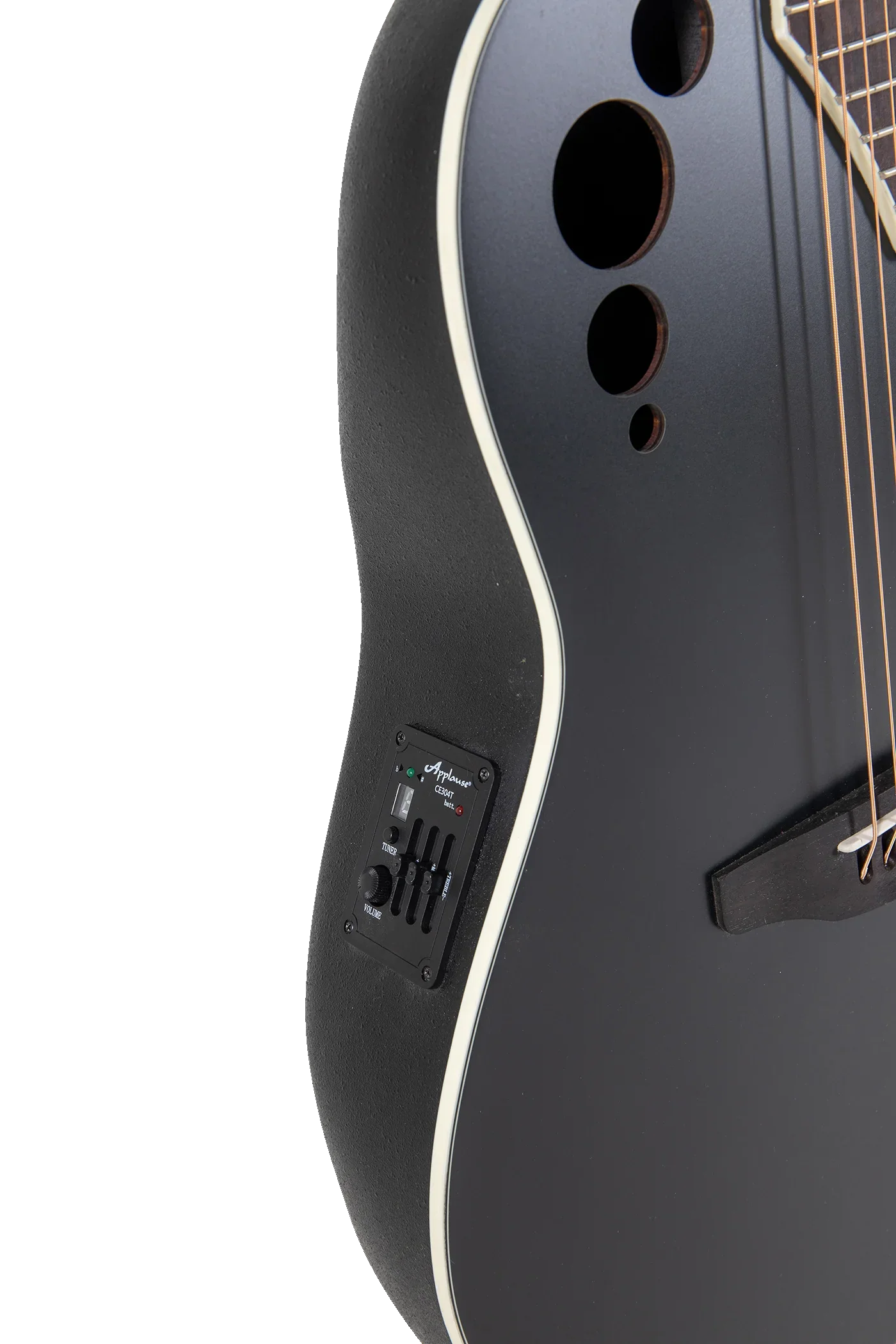 Guitarra Electroacustica Ovation Applause Ap521204 Ae44-5S Black Satin - Image 5