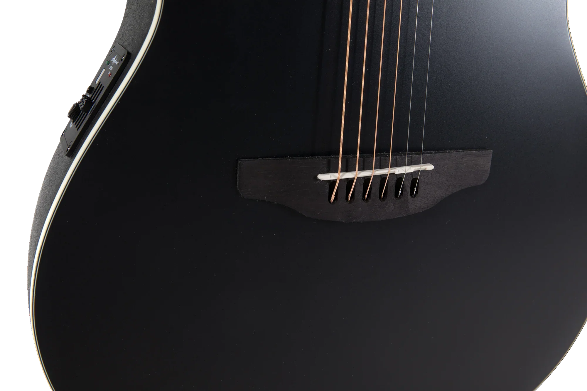 Guitarra Electroacustica Ovation Applause Ap521204 Ae44-5S Black Satin - Image 6