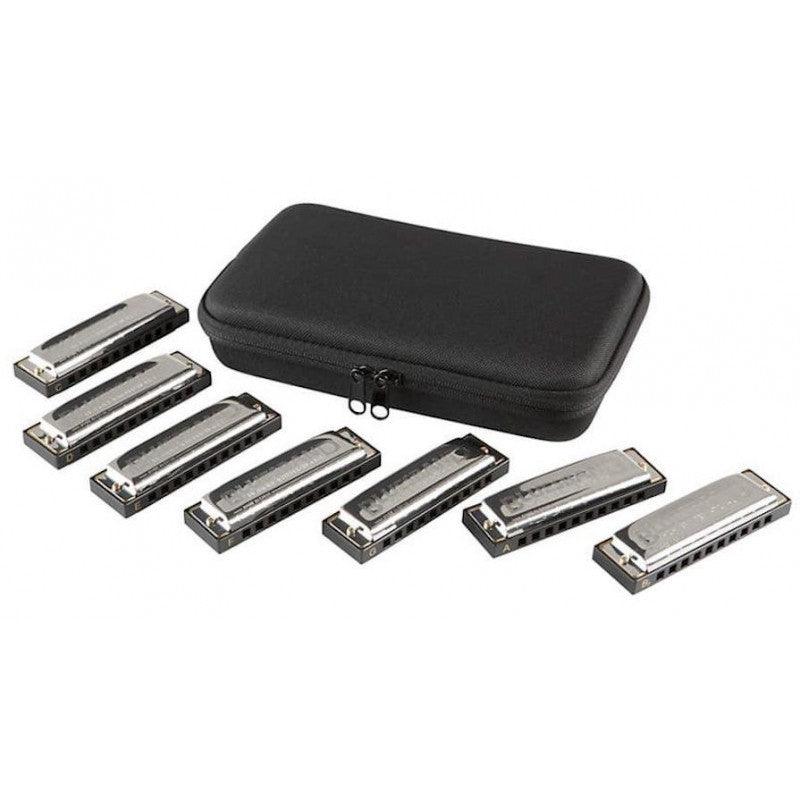 Armonica Hohner Blues Band Pack De 7 (do, Sol, La, Re, Fa, Mi Y Sib) - Image 2