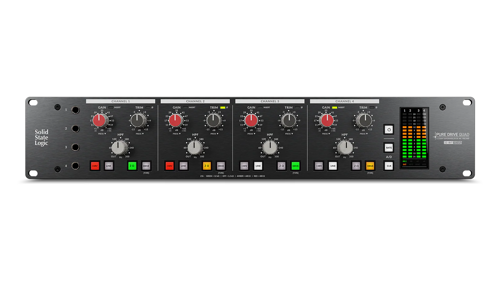 Interfaz Solid State Logic Pure Drive Quad 4 Ch