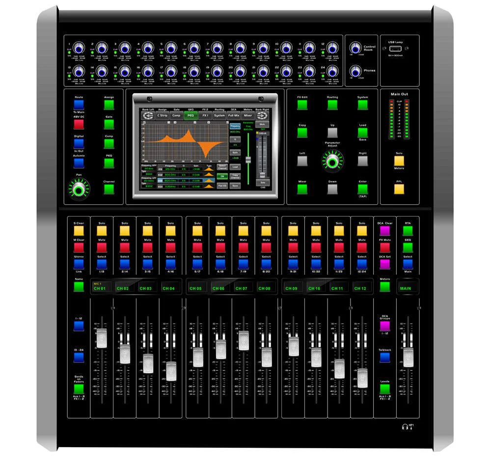 Mezclador Digital Topp Pro Dm24.8 Digital Mixer