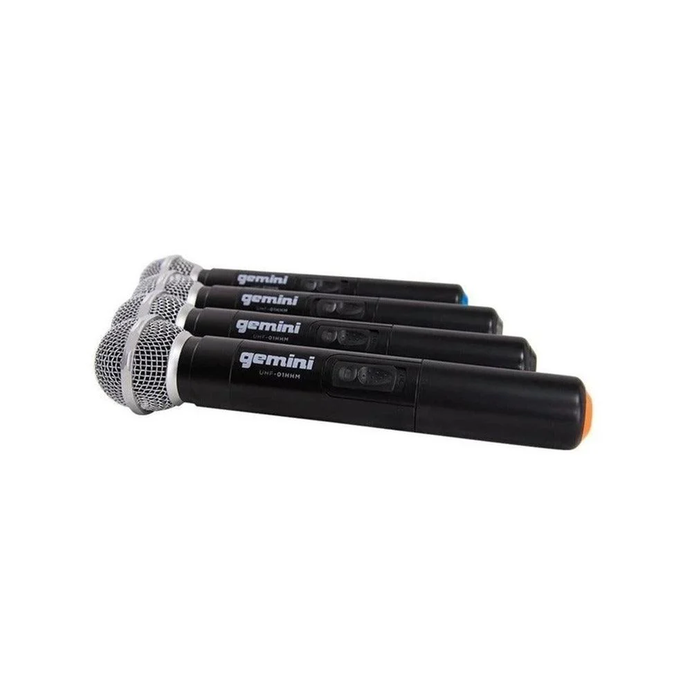 Microfono Gemini Uhf-04M-S1234 Inalambrico 4 Canal - Image 3